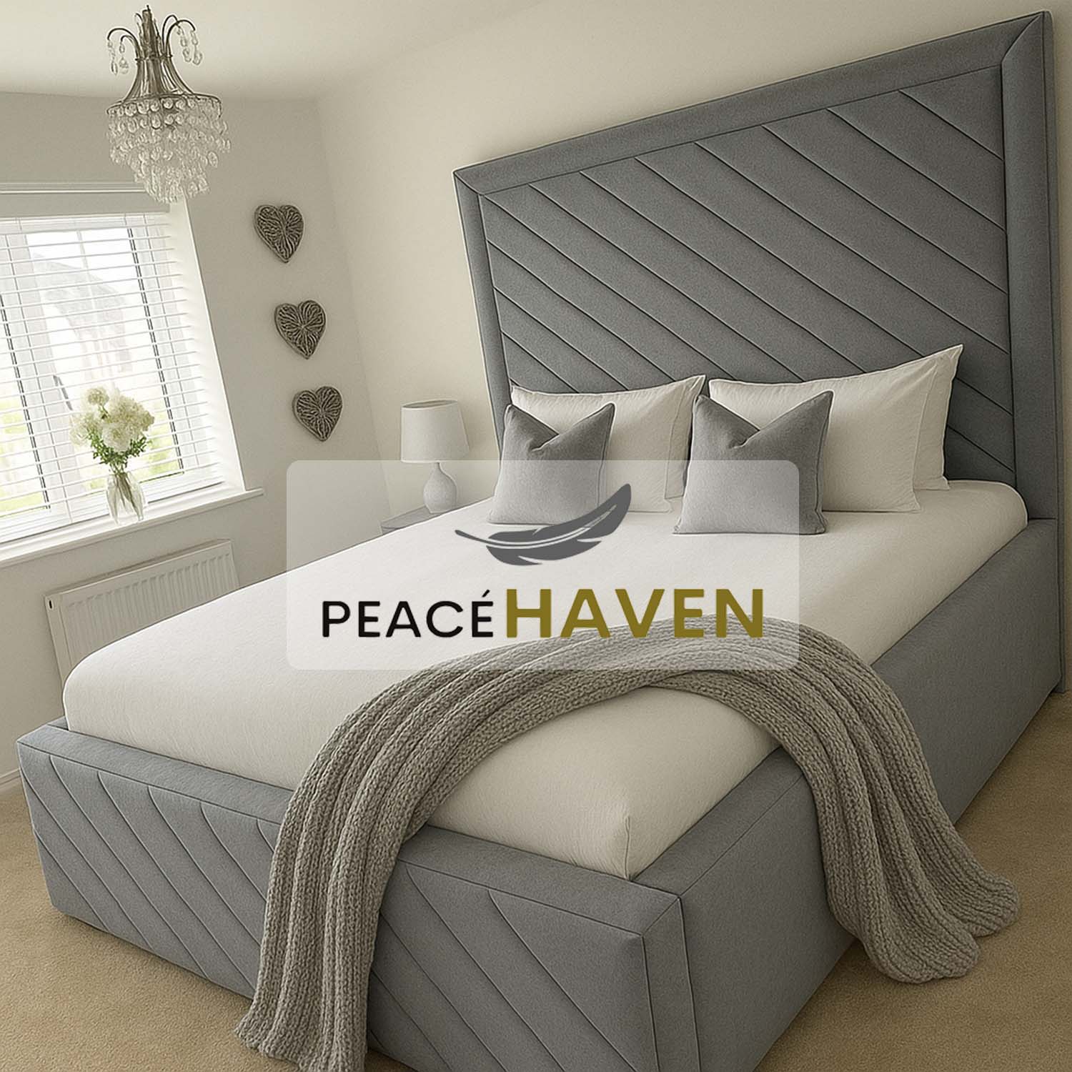 Contemporary Soft-Touch Bed